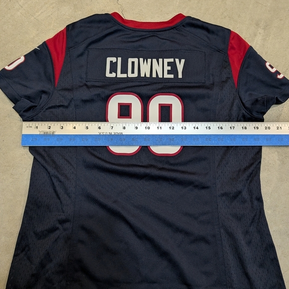 Nike Houston Texans Jadeveon Clowney Jersey Women's L Navy 90 - Picture 7 of 7